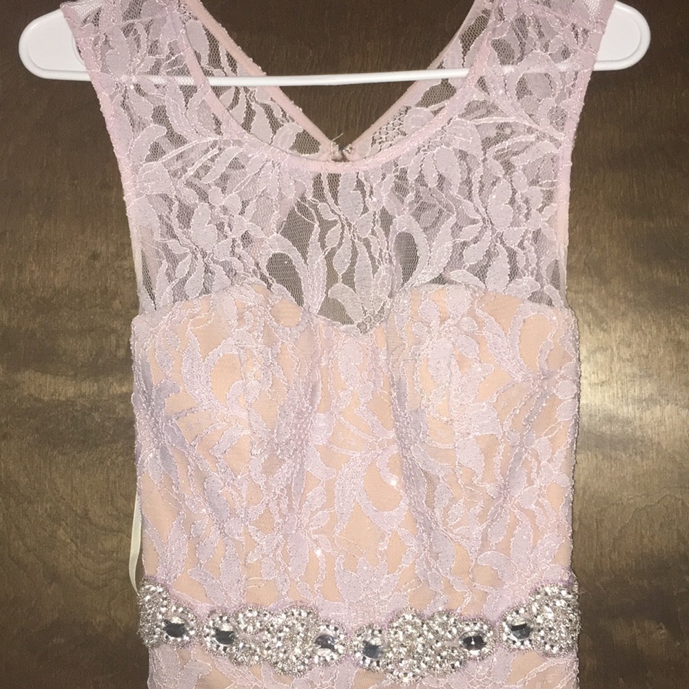 Lavender prom dress